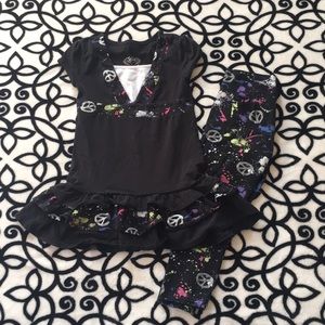 Justice 2 piece outfit